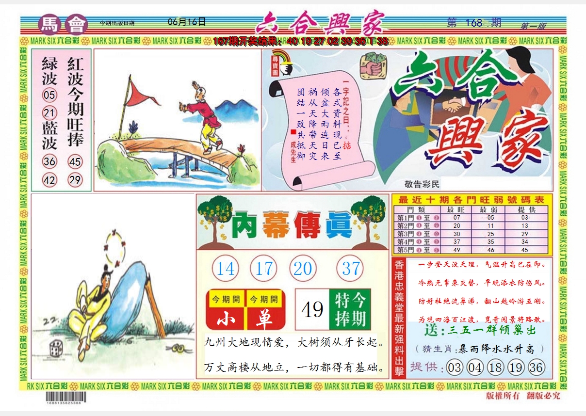 2024168期六合兴家A