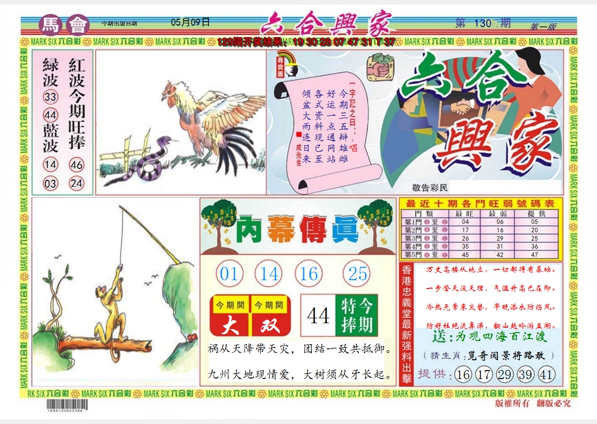 2024130期六合兴家A