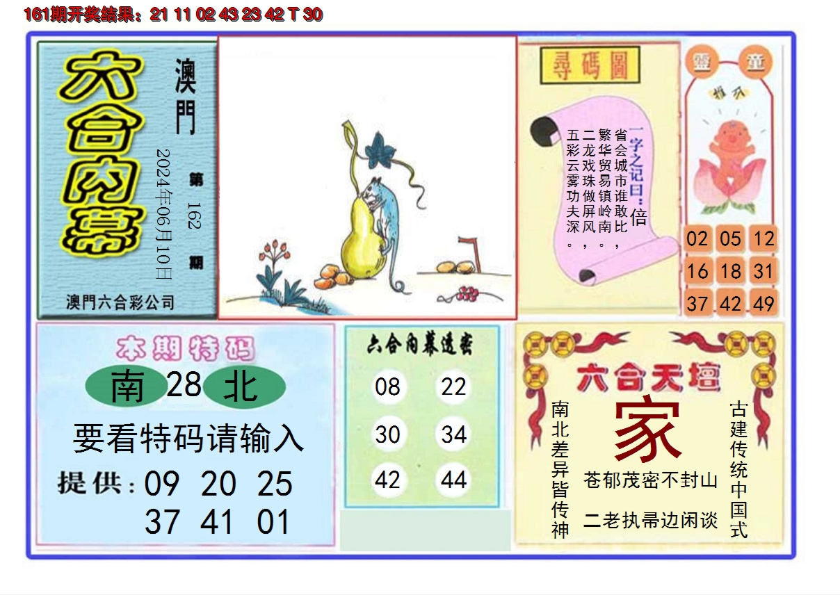 2024162期六合内幕