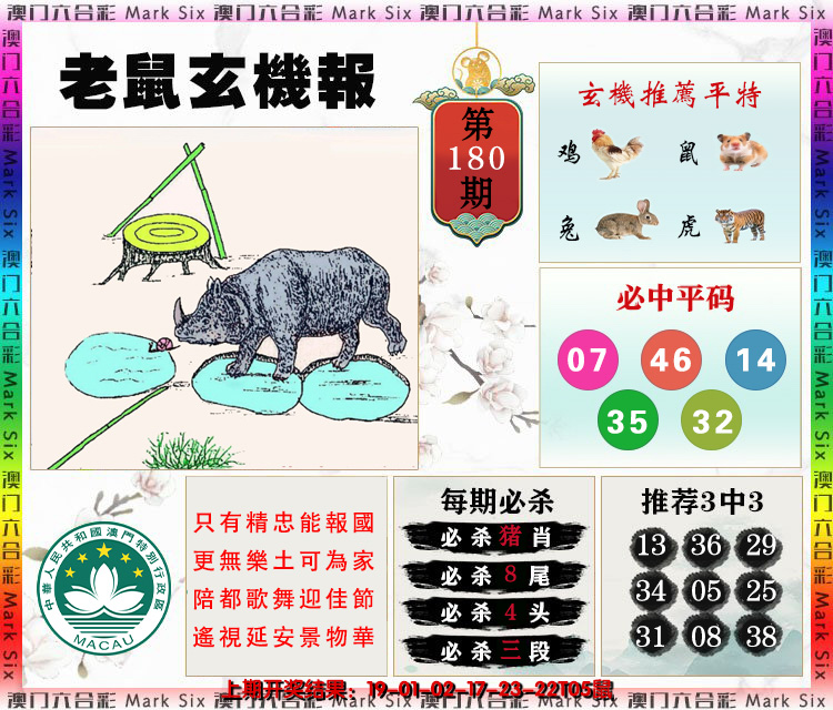 2024180期老鼠玄机报