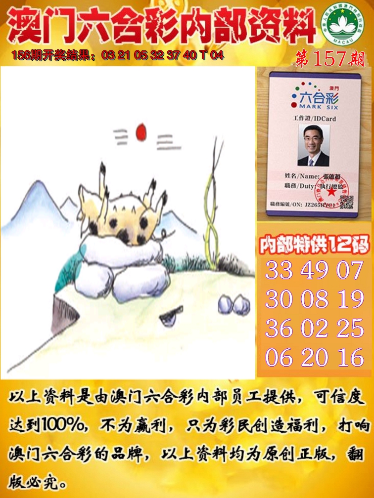 2024157期六合内部资料