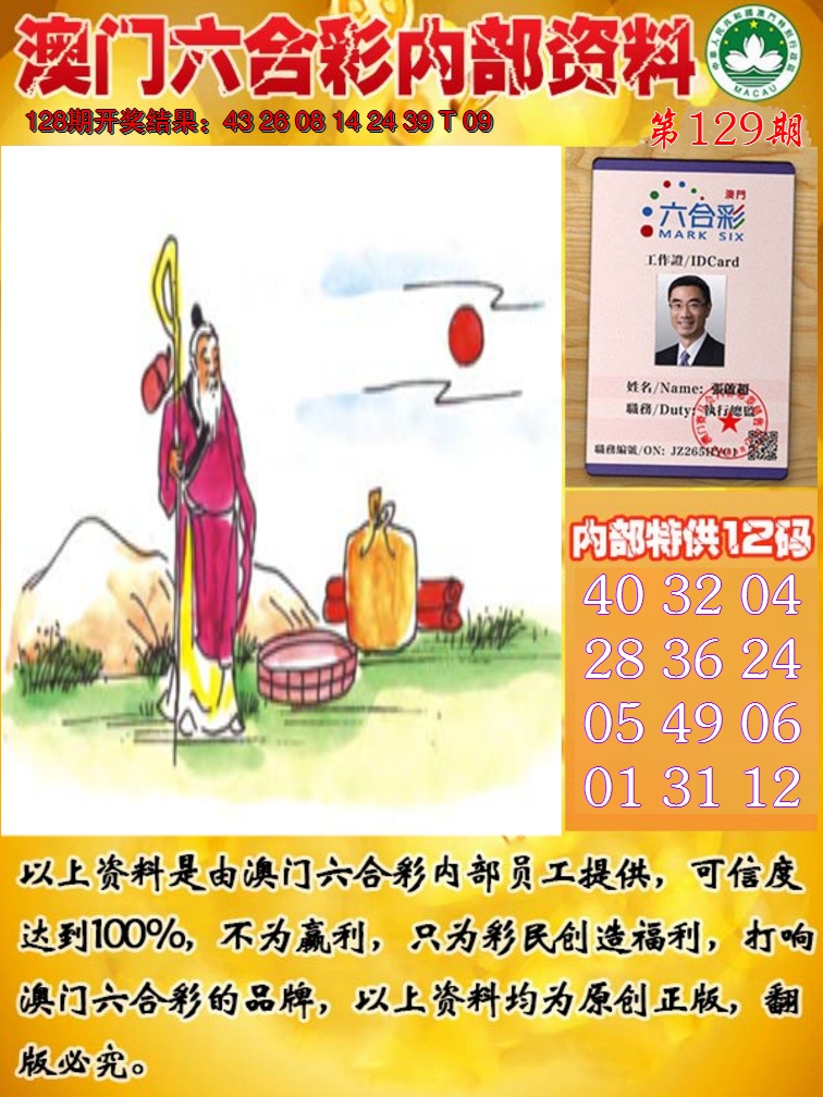 2024129期六合内部资料