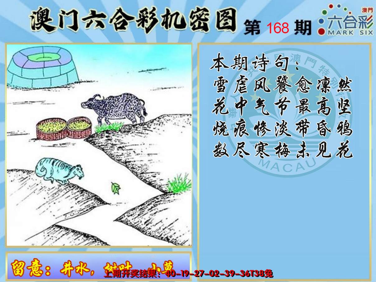 2024168期机密图