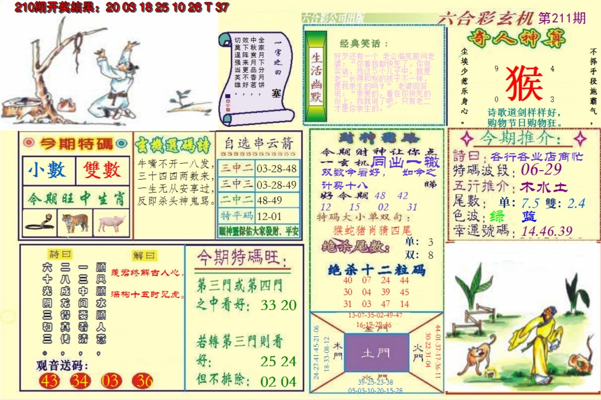 2024211期澳门六合玄机