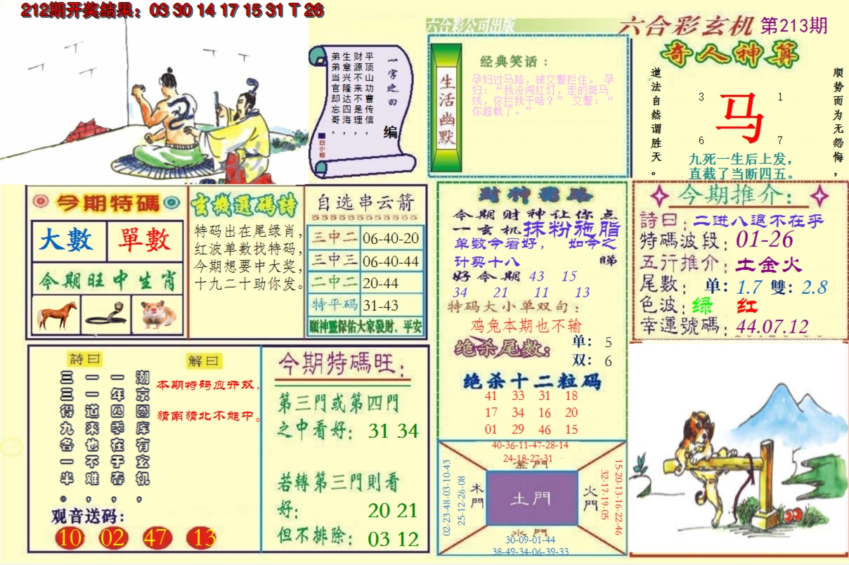 2024213期澳门六合玄机