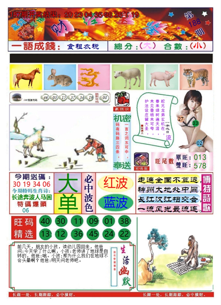 2024188期澳门财经宝鉴