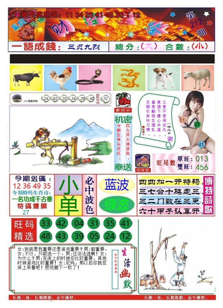 2024212期澳门财经宝鉴