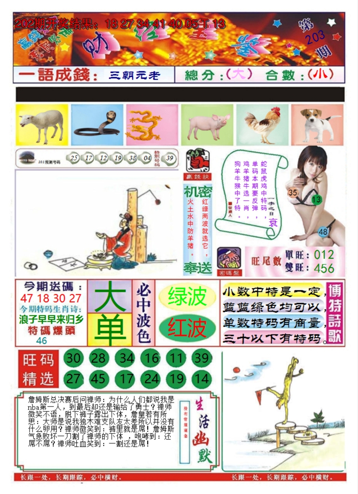2024203期澳门财经宝鉴