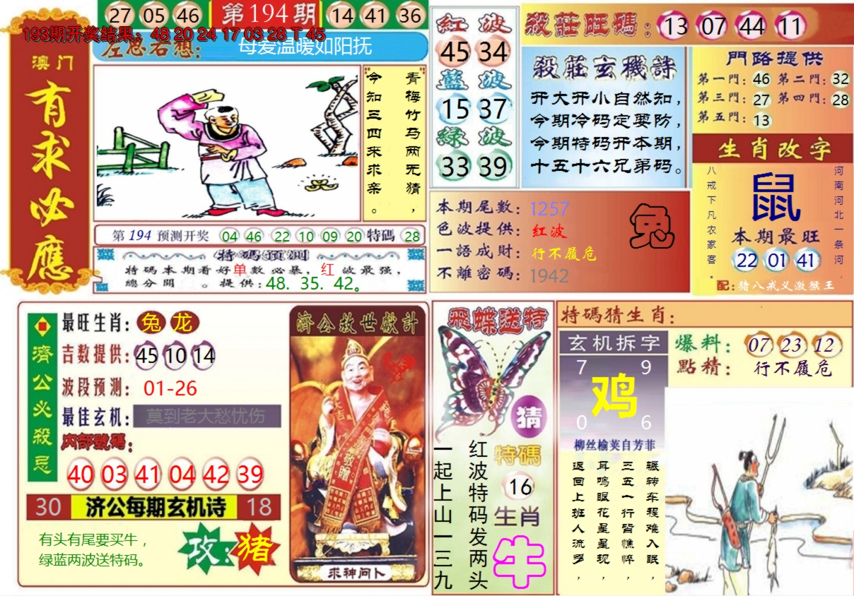 2024194期澳门有求必应