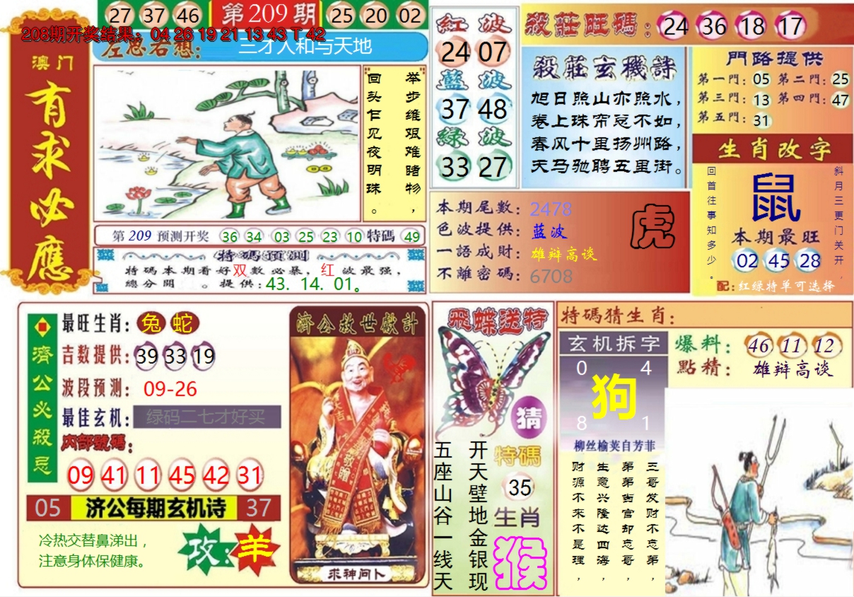 2024209期澳门有求必应