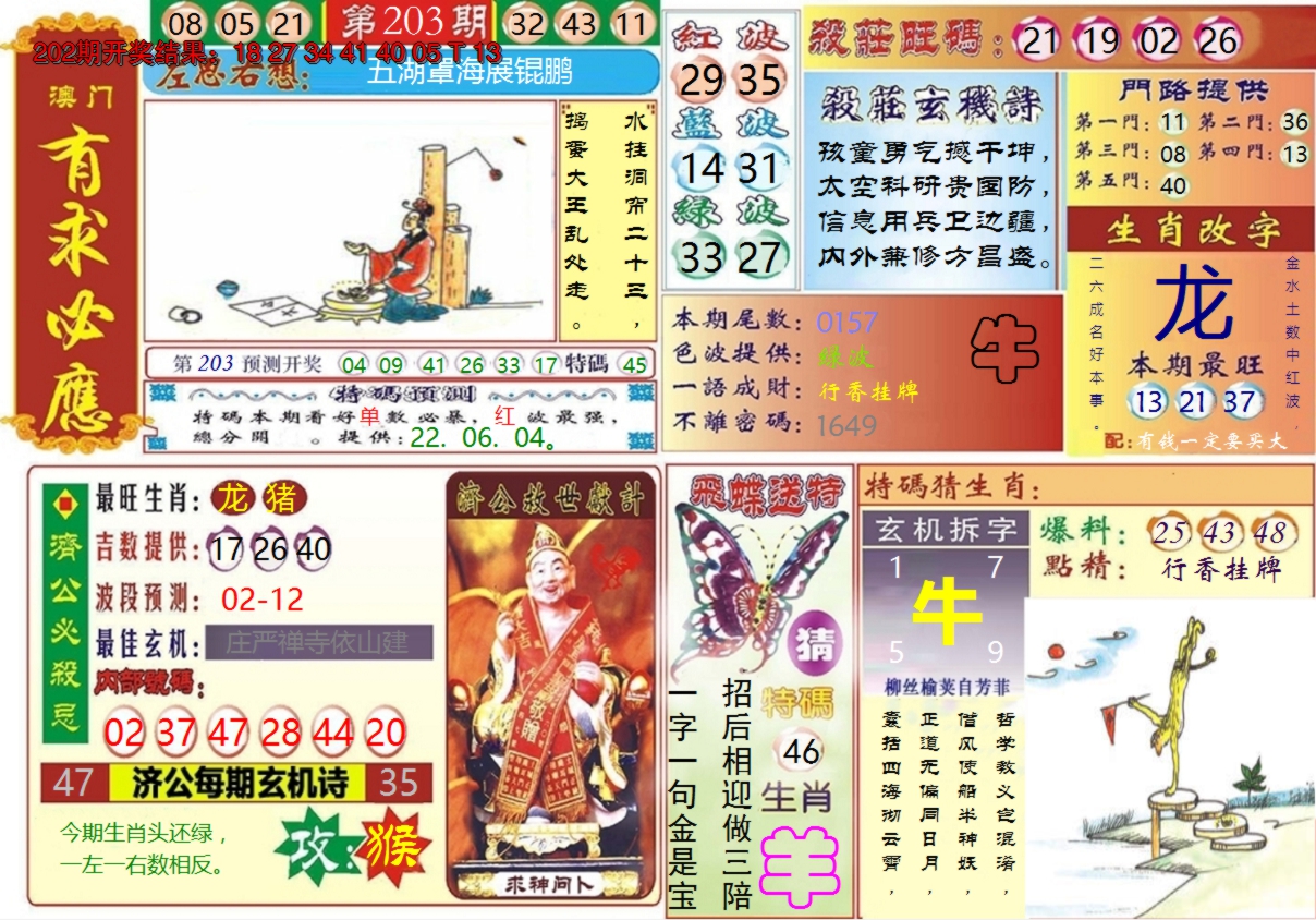 2024203期澳门有求必应