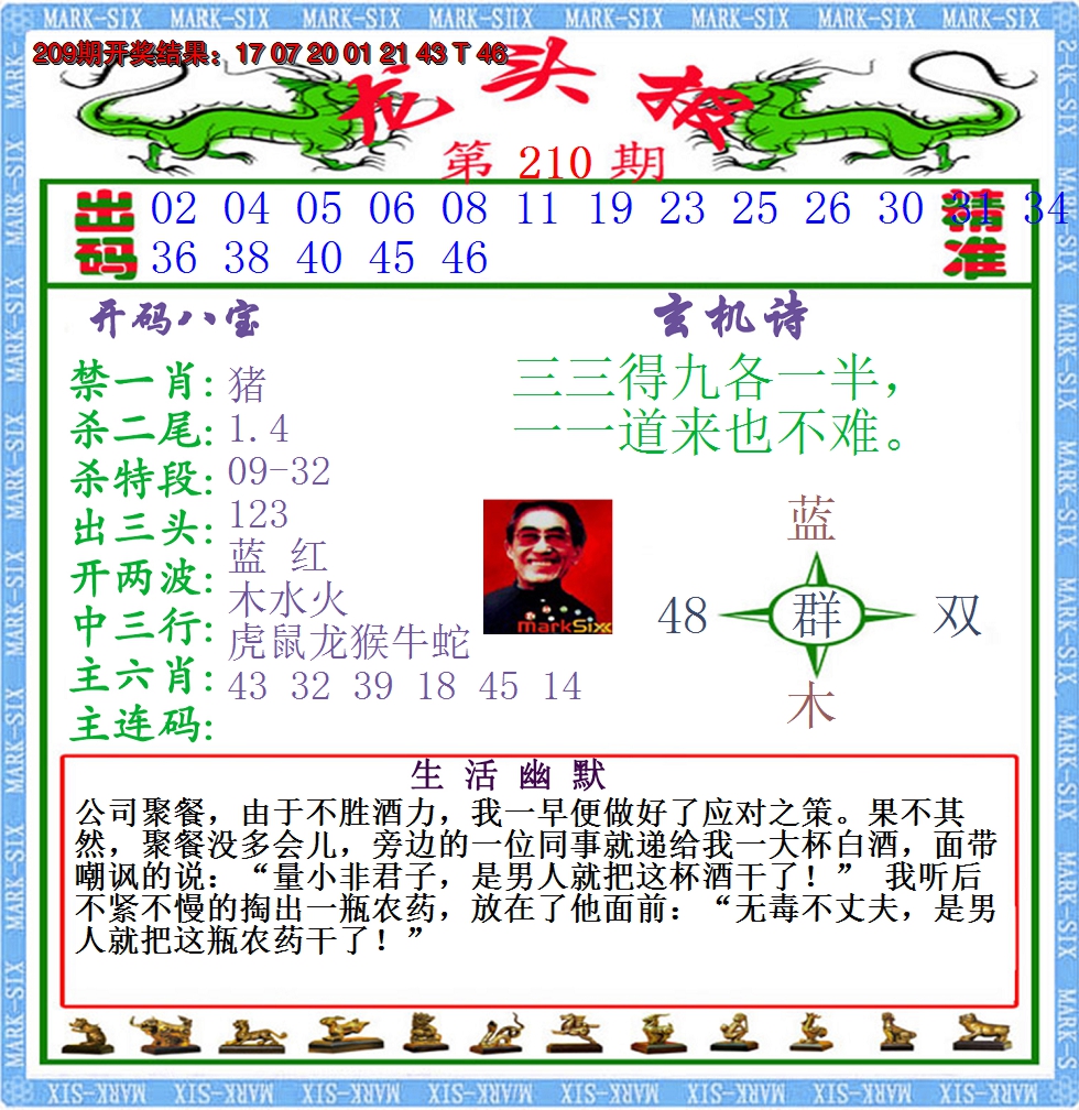 2024210期澳门龙头报