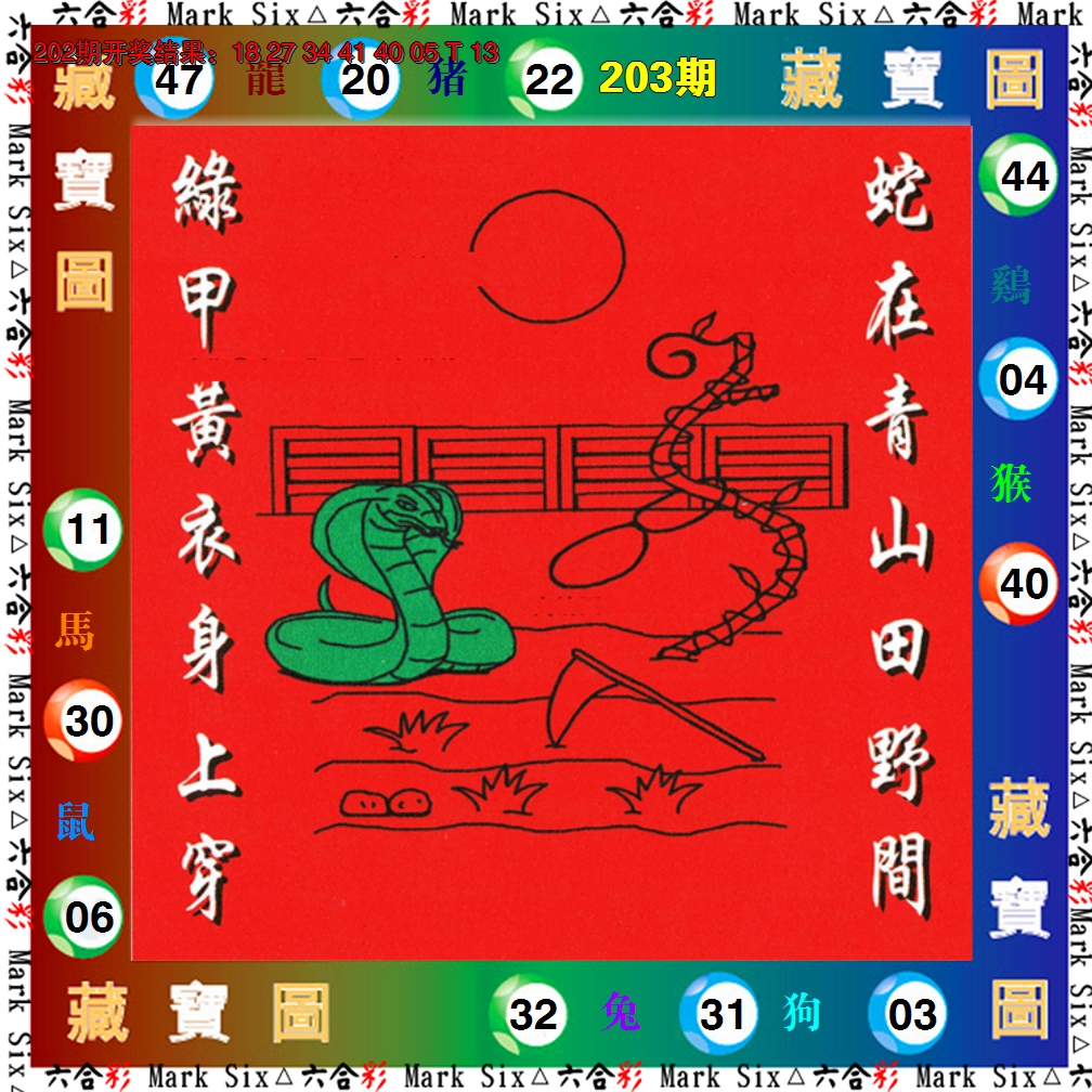 2024203期藏宝图