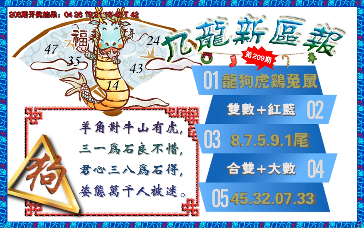 2024209期澳门新区报