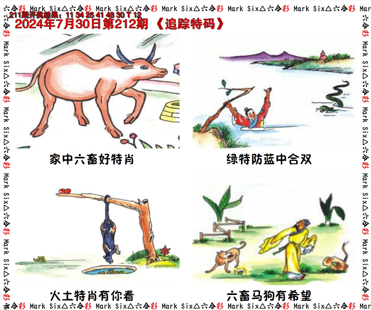 2024212期追踪特码
