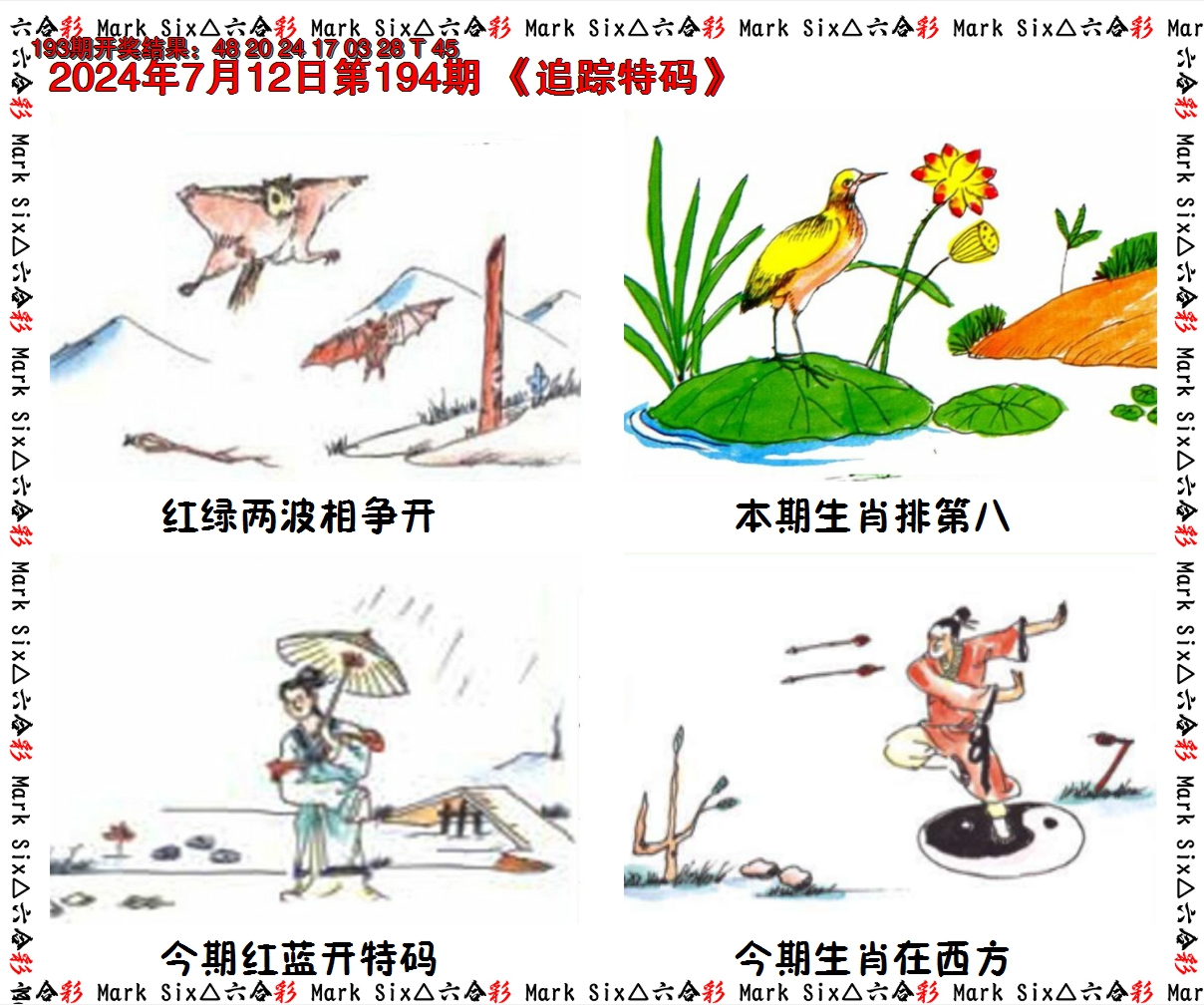 2024194期追踪特码