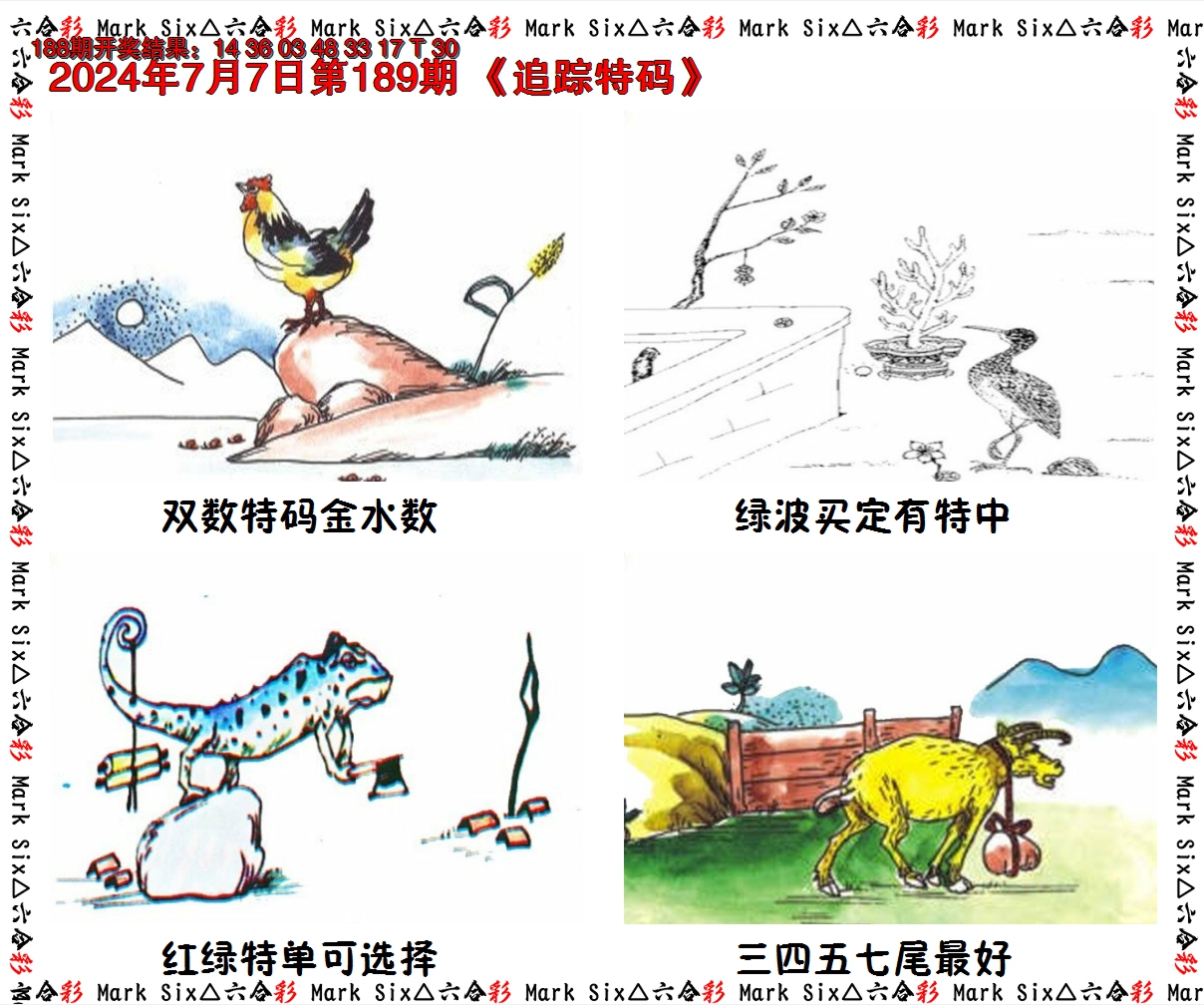 2024189期追踪特码