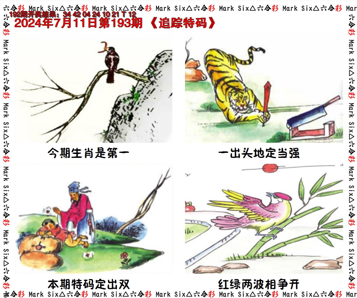2024193期追踪特码
