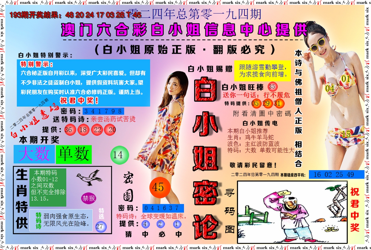 2024194期白小姐密论