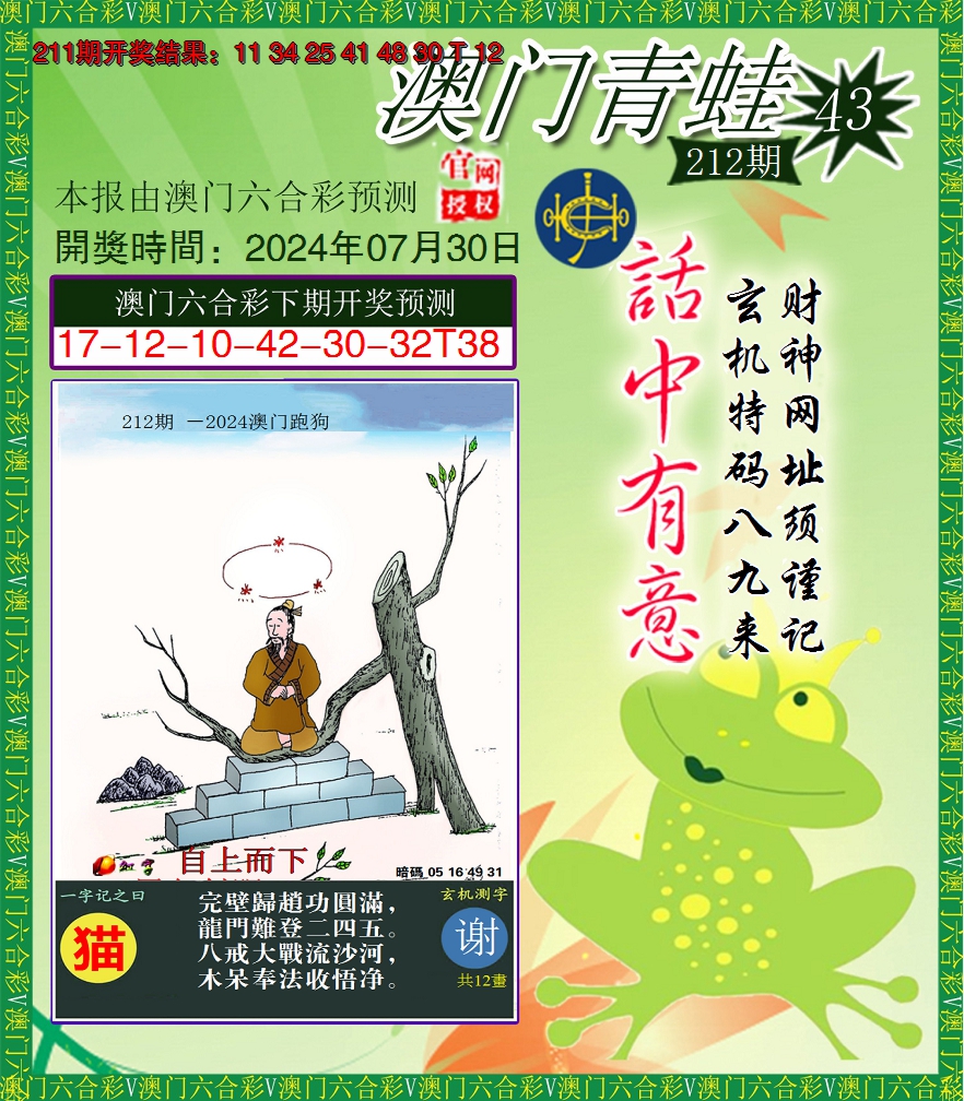 2024212期青蛙系列43