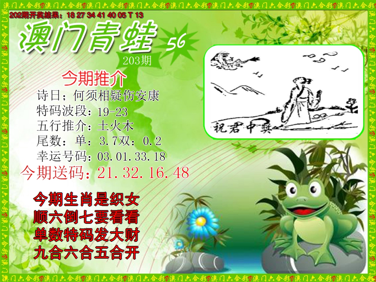 2024203期青蛙系列56