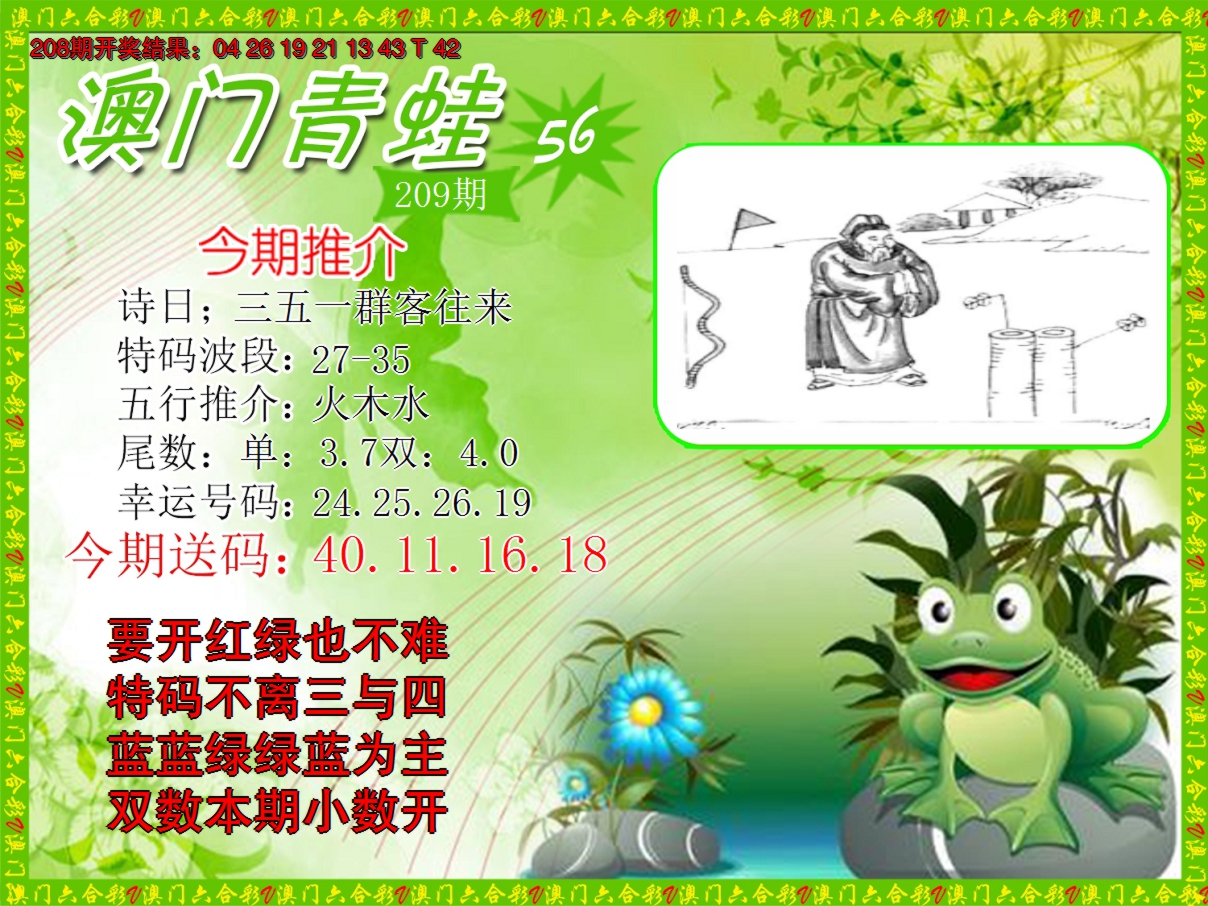 2024209期青蛙系列56