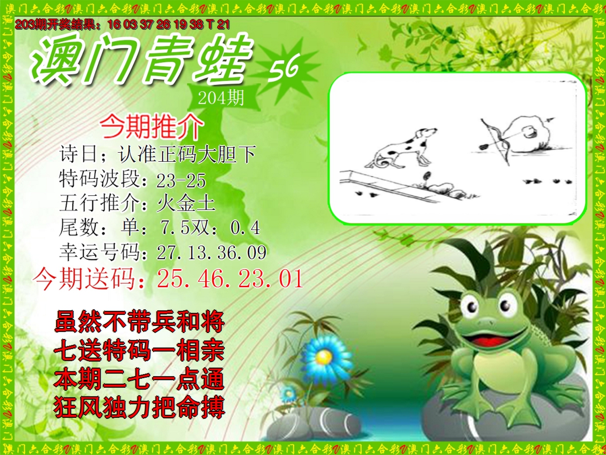2024204期青蛙系列56