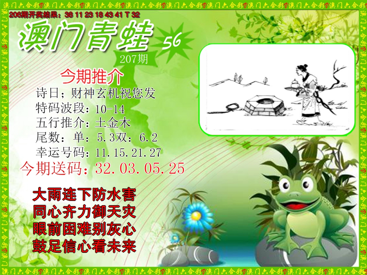 2024207期青蛙系列56