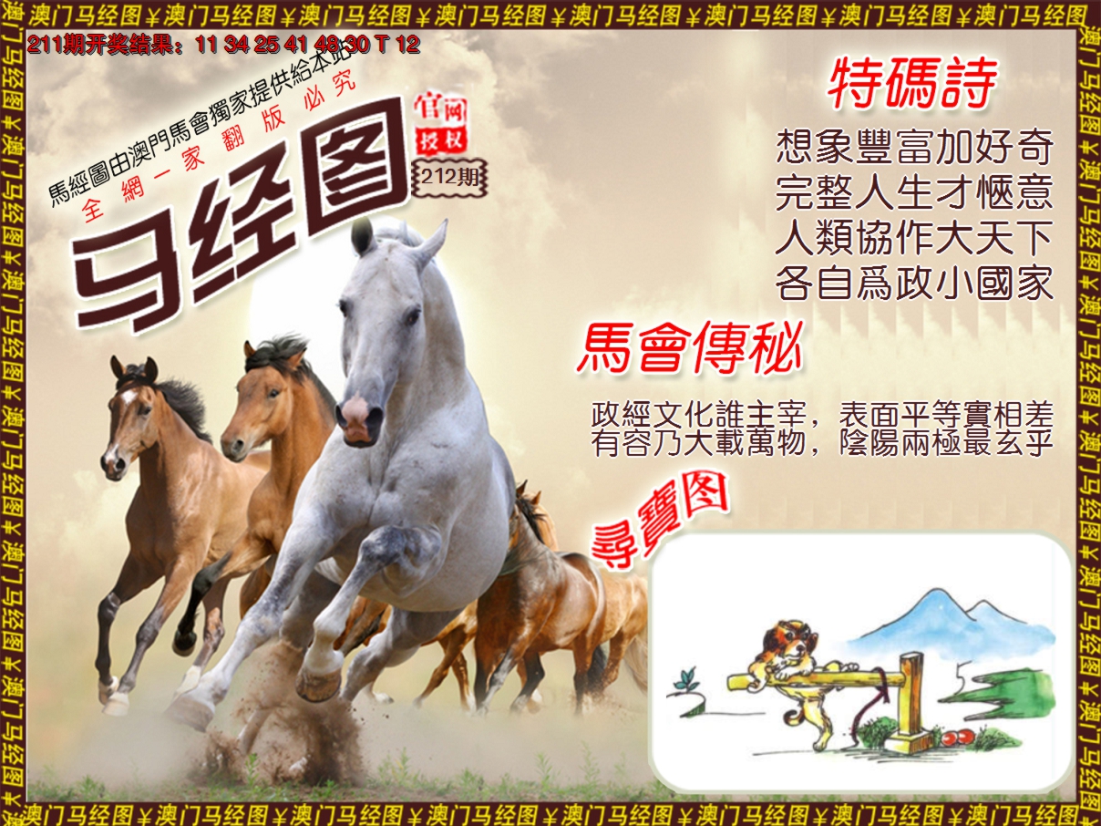 2024212期马经系列1