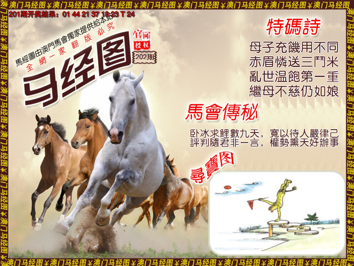 2024202期马经系列1