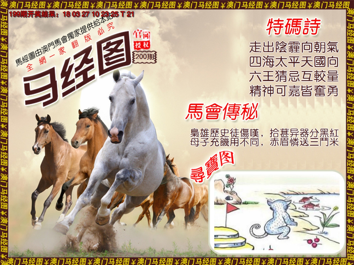 2024200期马经系列1