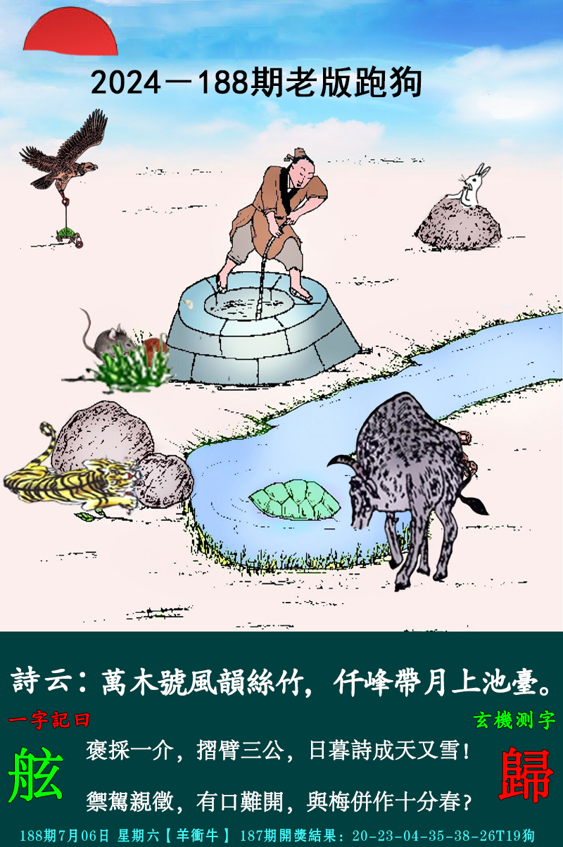 2024188期老跑狗图