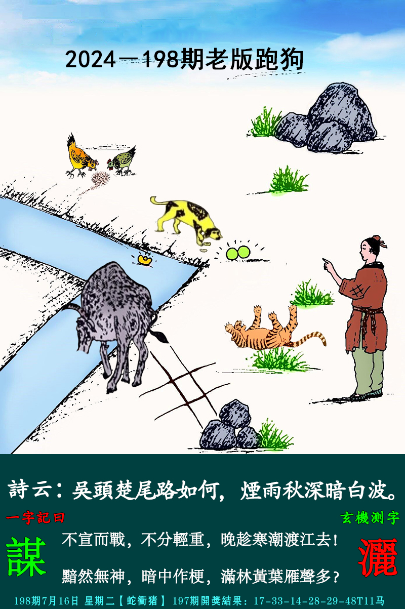 2024198期老跑狗图