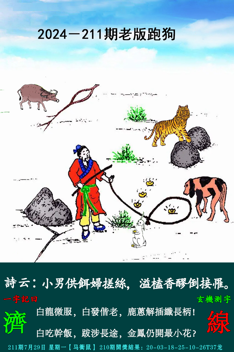 2024211期老跑狗图