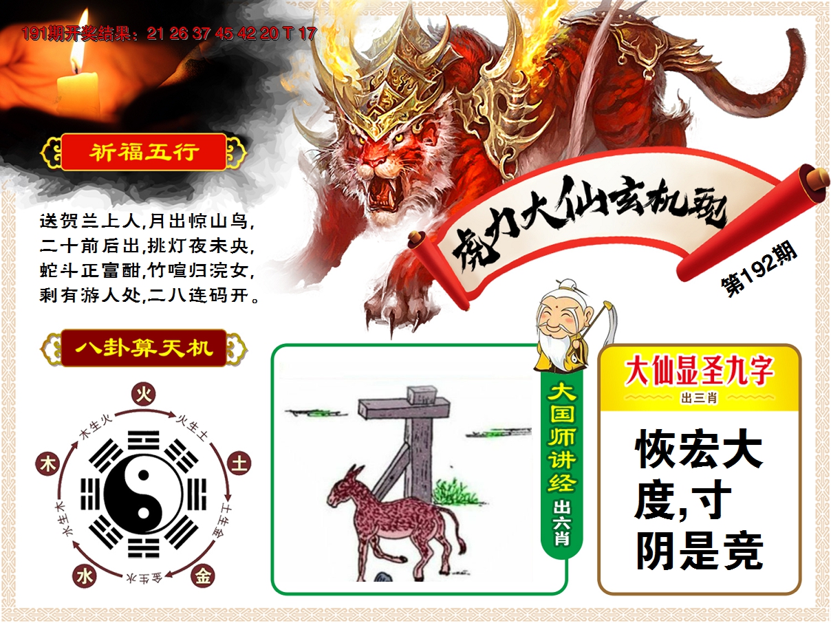 2024192期虎力大仙