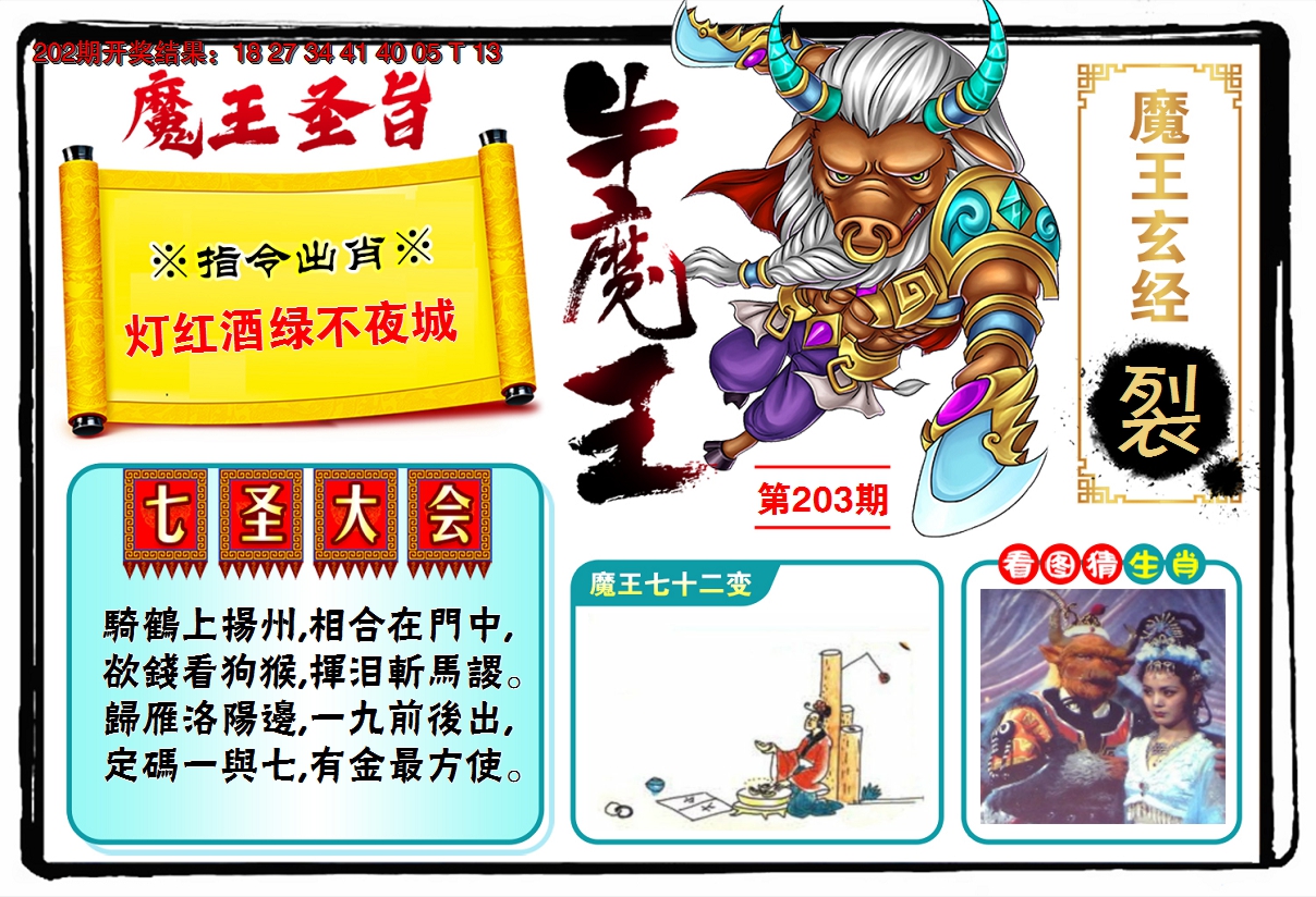 2024203期牛魔王