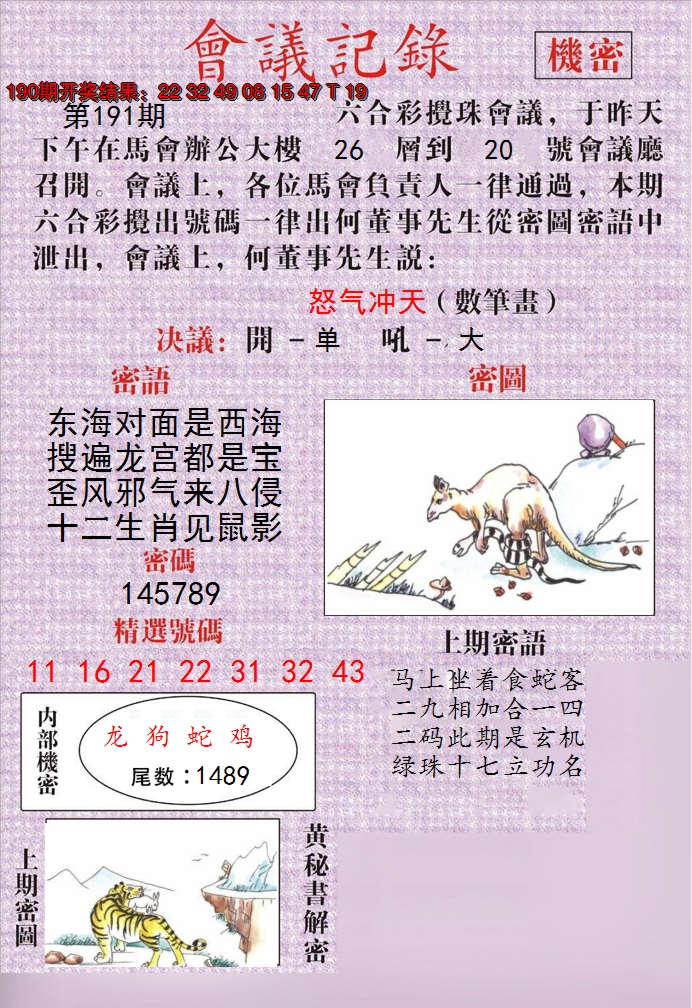 2024191期澳门会议记录