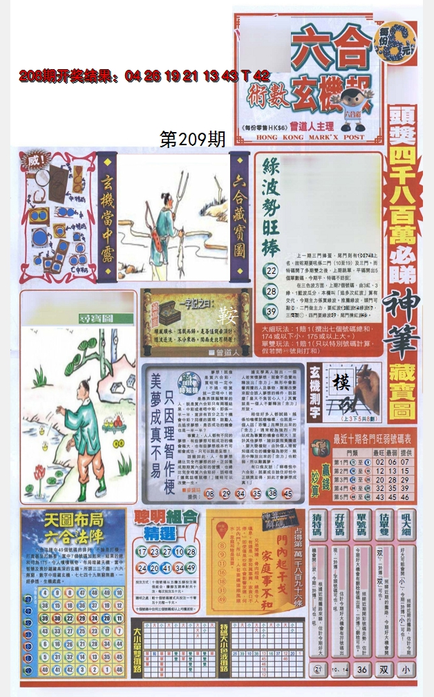 2024209期六合玄机报