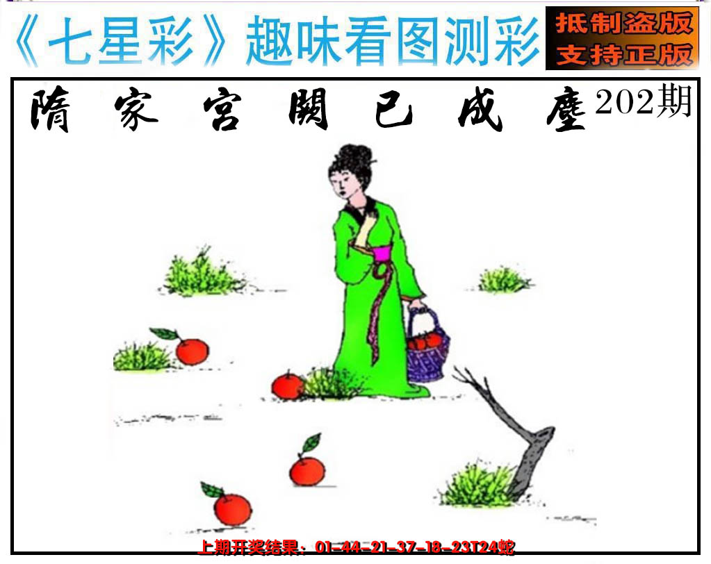 2024202期澳版七星彩图