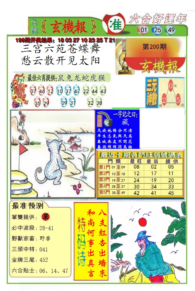 2024200期九龍玄机报(推荐)