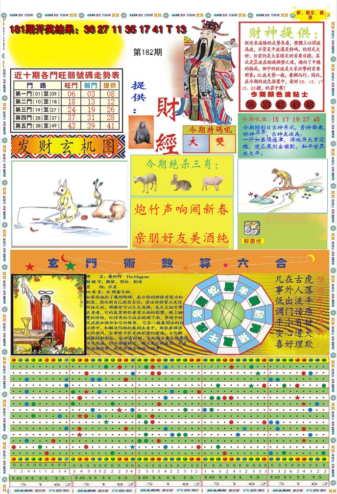 2024182期九龍财经A(推荐)