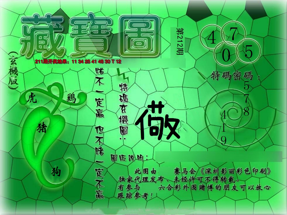 2024212期九龍玄机报