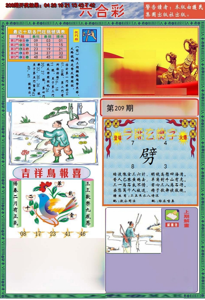 2024209期九龍2011A(推荐)
