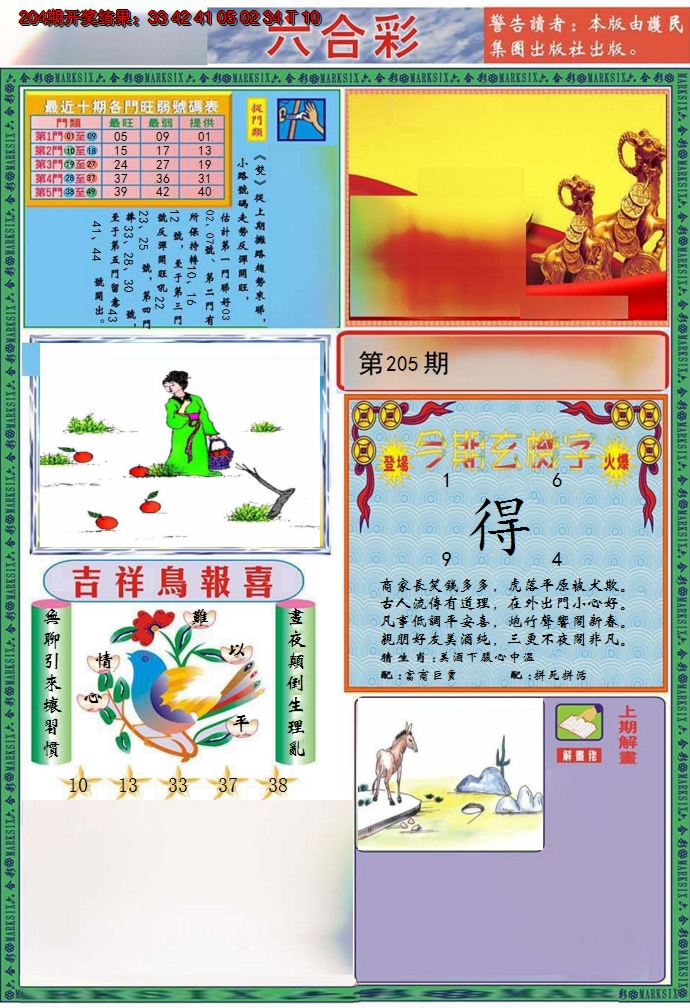 2024205期九龍2011A(推荐)
