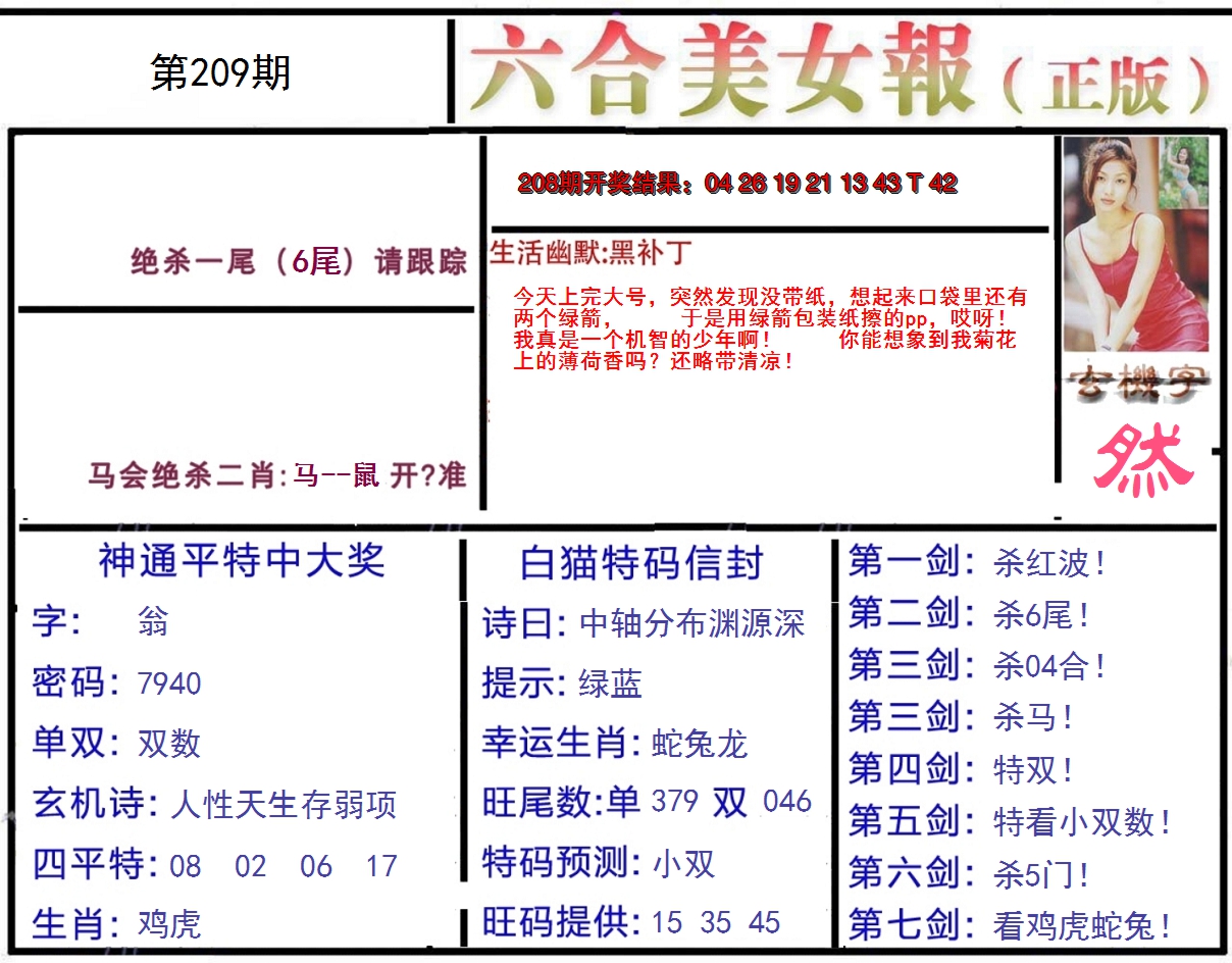 2024209期美女报