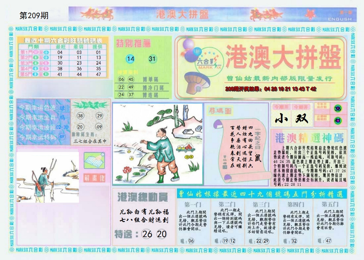 2024209期港澳大拼盘A