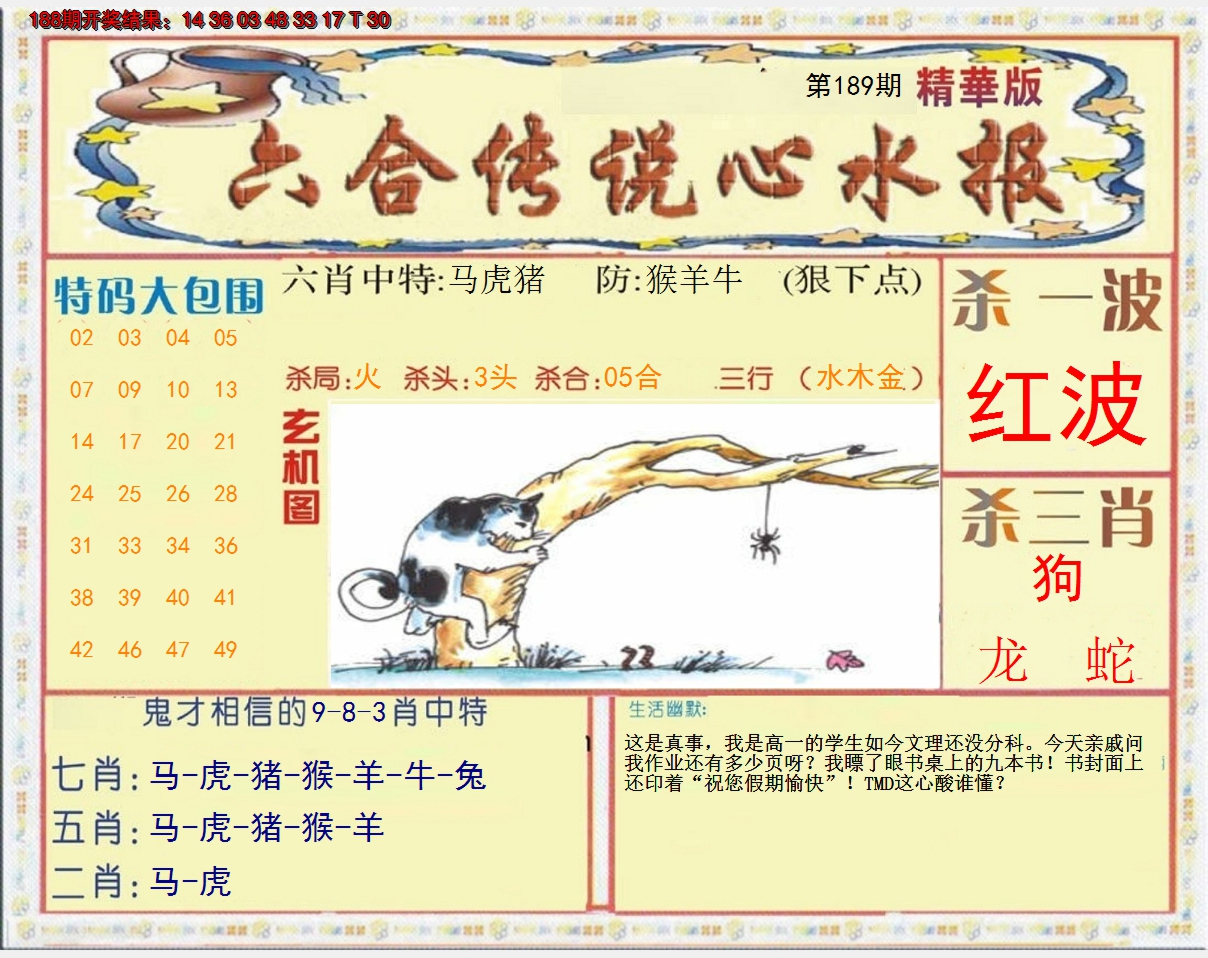 2024189期六合传说(心水版)