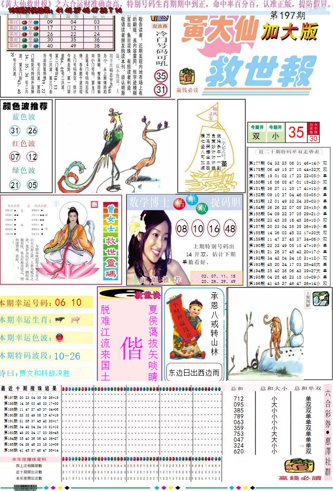 2024197期黄大仙救世A加大版