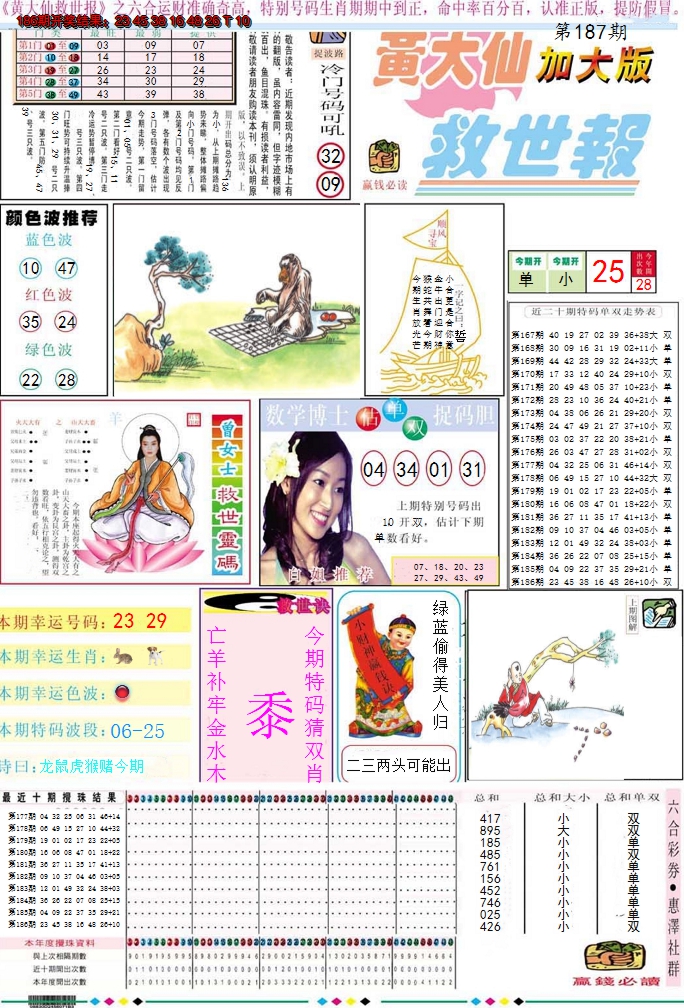 2024187期黄大仙救世A加大版