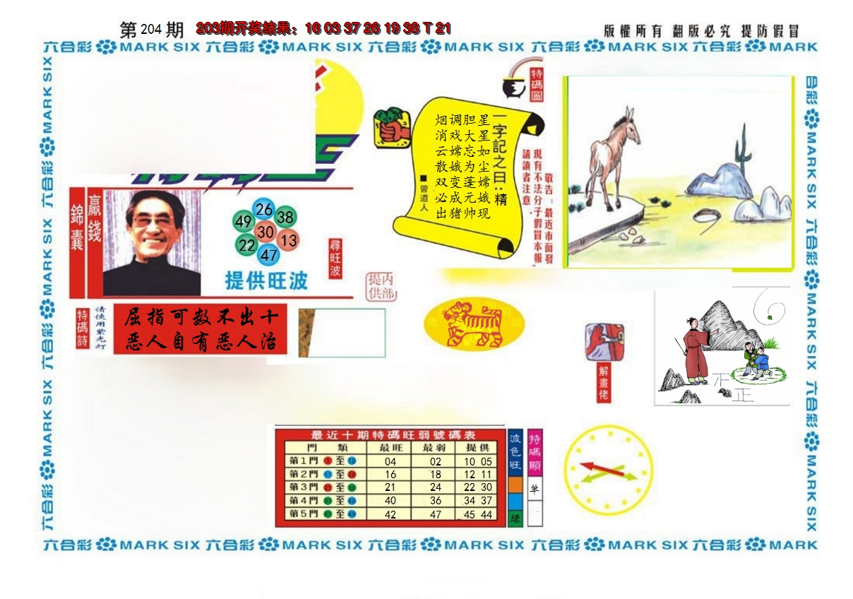 2024204期新特码王